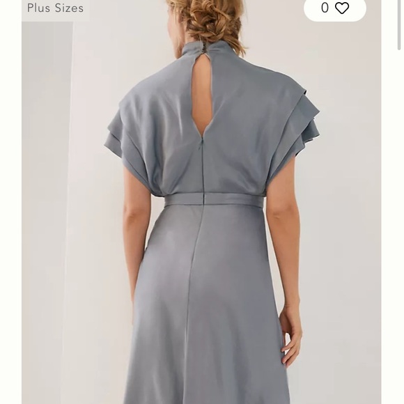 Anthropologie Madeleine Midi Dress Plus Size 16W NWT - Picture 4 of 11